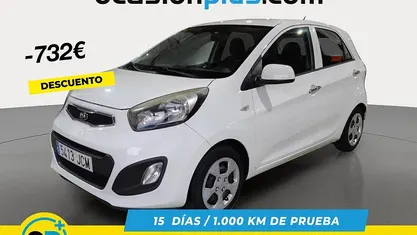 Blanco Usado 2015 Kia Picanto Utilitario | 9158 € (Precio justo)