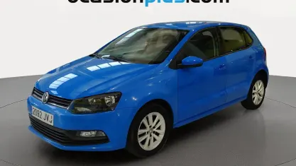 Usado VW Polo 75 CV (55 kW) 2016 Azul Utilitario