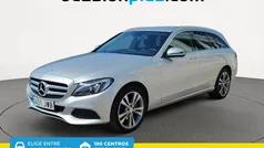 Gris / plata Usado 2017 Mercedes C220 Familiar | 22.900 € (Precio justo)