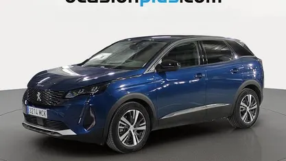Käytetty Peugeot 3008 Allure 225 HP (165 kW) 2022 Sininen Katumaasturi