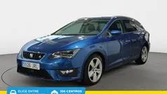 Azul Usado 2016 Seat Leon FR Familiar | 16.500 € (Precio justo)
