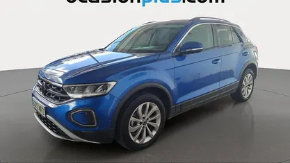 Usado VW T-Roc Life 150 CV (110 kW) 2023 Azul SUV