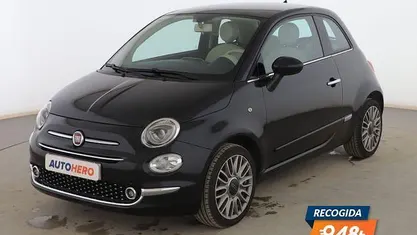 Usado Fiat 500 Lounge 70 CV (51 kW) 2016 Negro Berlina