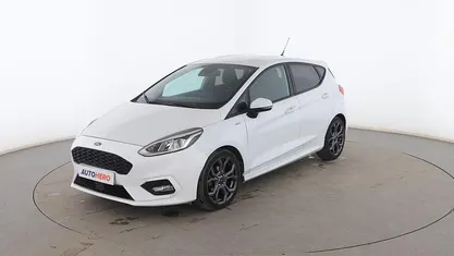 Blanco Usado 2018 Ford Fiesta ST-Line Utilitario | 12.399 € (Precio justo)