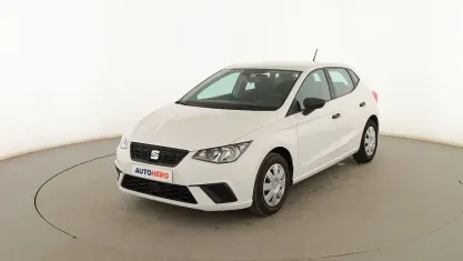Usado Seat Ibiza Reference 75 CV (55 kW) 2017 Blanco Utilitario