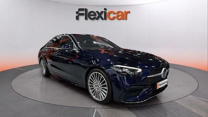 Usado Mercedes C200 204 CV (150 kW) 2022 Azul Berlina