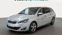 Gris Usado 2016 Peugeot 308 Allure Familiar | 9550 € (Precio justo)