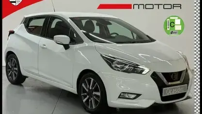 Usado Nissan Micra Acenta 90 HP (66 kW) 2018 Branco Citadino