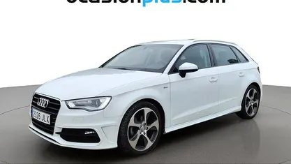 Usado Audi A3 Sportback S-Line 110 CV (80 kW) 2016 Blanco Utilitario