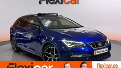 Azul Usado 2018 Seat Leon ST FR Familiar | 15.990 € (Precio justo)