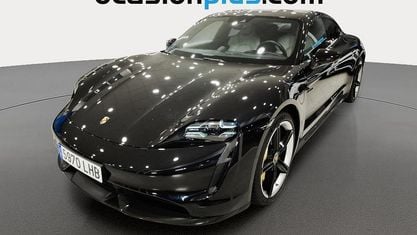 Usado Porsche Taycan Turbo S 559 kW (761 CV) 2020 Negro Berlina