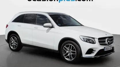 Usado Mercedes GLC220 170 CV (125 kW) 2017 Blanco SUV
