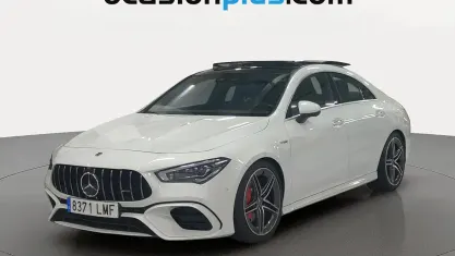 Usado Mercedes CLA45 AMG AMG 422 CV (310 kW) 2021 Blanco Coupe
