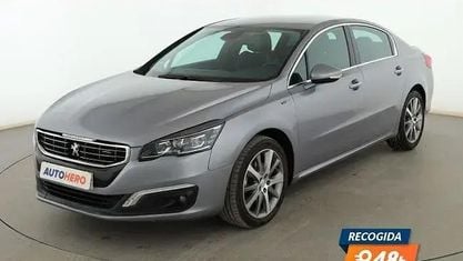 Usado Peugeot 508 GT-line 150 HP (110 kW) 2017 Cinzento Sedan