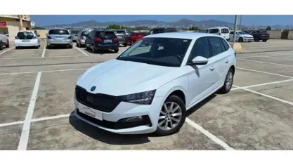 Brugt Skoda Scala Ambition 150 HK (110 kW) 2021 Hvid Hatchback