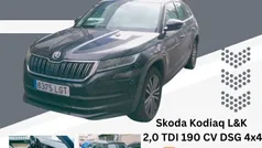Negro Usado 2020 Skoda Kodiaq LAURIN & KLEMENT SUV | 21.700 € (Precio justo)