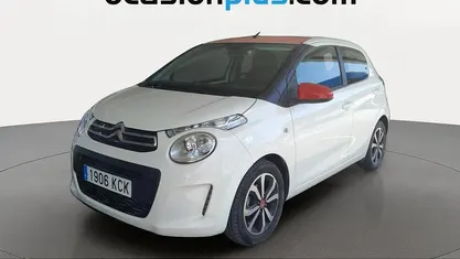 Usado Citroën C1 Feel 82 CV (60 kW) 2017 Blanco Utilitario