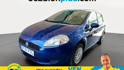 Usado Fiat Grande Punto Dynamic 77 CV (56 kW) 2007 Azul Utilitario