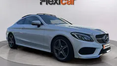 Blanco Usado 2017 Mercedes C220 AMG line Coupe | 24.290 € (Precio justo)