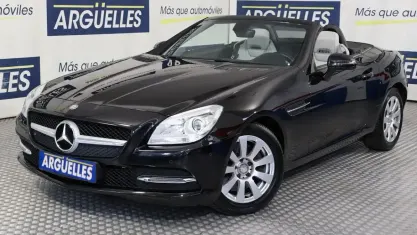 Usado Mercedes SLK250 204 CV (150 kW) 2013 Negro Descapotable