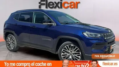 Usado Jeep Compass Limited 150 CV (110 kW) 2021 Azul SUV
