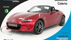 Burdeos Usado 2017 Mazda MX5 Luxury Descapotable | 22.900 € (Precio justo)