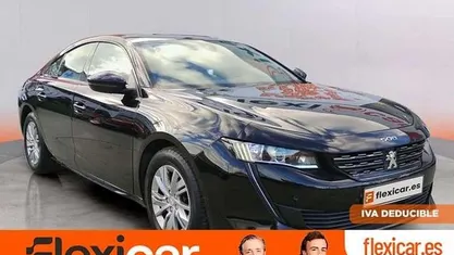 Usado Peugeot 508 Allure 131 CV (96 kW) 2023 Negro Berlina