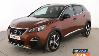 Usado Peugeot 3008 GT-line 165 CV (121 kW) 2017 Marrón SUV