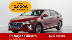 Rojo Usado 2021 Hyundai Ioniq Berlina | 16.690 € (Precio justo)