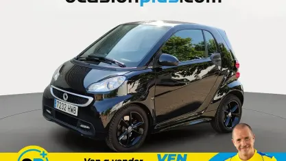 Usado Smart ForTwo Coupé Pulse 71 CV (52 kW) 2014 Negro Coupe