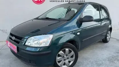 Usado Hyundai Getz GLS 82 CV (60 kW) 2003 Verde Utilitario