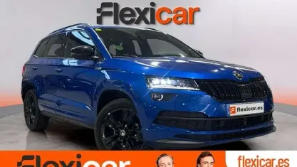 Usado Skoda Karoq Style 150 CV (110 kW) 2020 Azul SUV