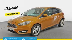 Naranja Usado 2017 Ford Focus Titanium Berlina | 13.250 € (Precio justo)
