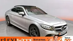 Gris Usado 2019 Mercedes C220 Coupe | 29.690 € (Buen precio)