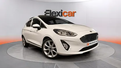 Usado Ford Fiesta ST-Line 125 CV (91 kW) 2017 Blanco Berlina
