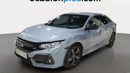 Usado Honda Civic Elegance 129 CV (94 kW) 2018 Gris Utilitario