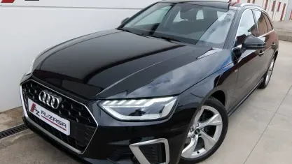 Usado Audi A4 S-Line 163 CV (119 kW) 2022 Negro Familiar