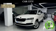 Blanco Usado 2021 Skoda Karoq Ambition SUV | 19.999 € (Precio justo)