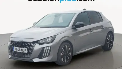 Usado Peugeot 208 Allure 102 CV (75 kW) 2025 Gris Utilitario