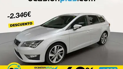 Usado Seat Leon FR 184 CV (135 kW) 2016 Gris plata Monovolumen