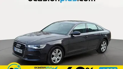 Usado Audi A6 Advanced 177 CV (130 kW) 2013 Gris oscuro Berlina