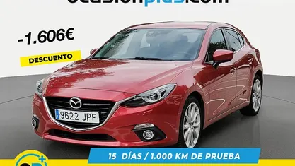 Rojo Usado 2016 Mazda 3 Luxury Utilitario | 9584 € (Buen precio)