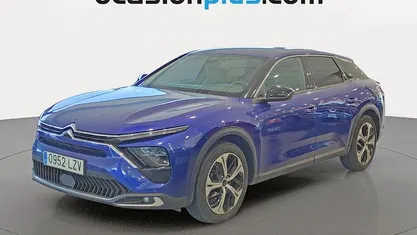 Usado Citroën C5 X Feel 130 CV (95 kW) 2022 Azul Familiar