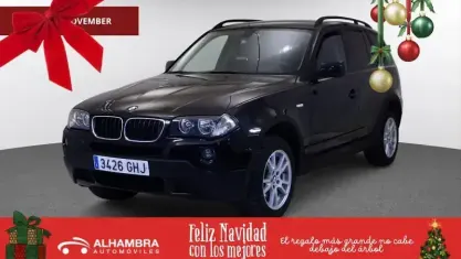 Usado BMW X3 177 CV (130 kW) 2008 Negro SUV