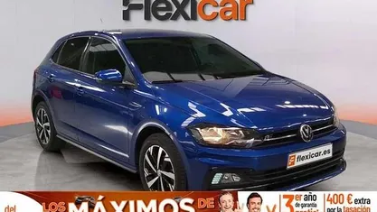 Occasion VW Polo R-line 95 ch (69 kW) 2018 Bleue Citadine
