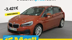 Naranja Usado 2021 BMW 225 Active Tourer iPerformance Monovolumen | 19.990 € (Precio justo)