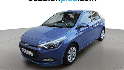 Usado Hyundai i20 84 CV (61 kW) 2017 Azul Utilitario