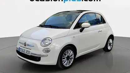 Usado Fiat 500 Lounge 69 CV (50 kW) 2015 Blanco Utilitario