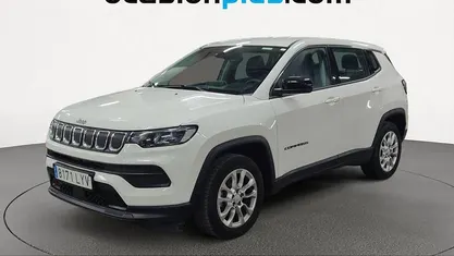 Usado Jeep Compass Longitude 131 CV (96 kW) 2022 Blanco SUV