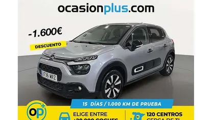 Usado Citroën C3 PureTech 110 CV (80 kW) 2024 Gris plata Utilitario